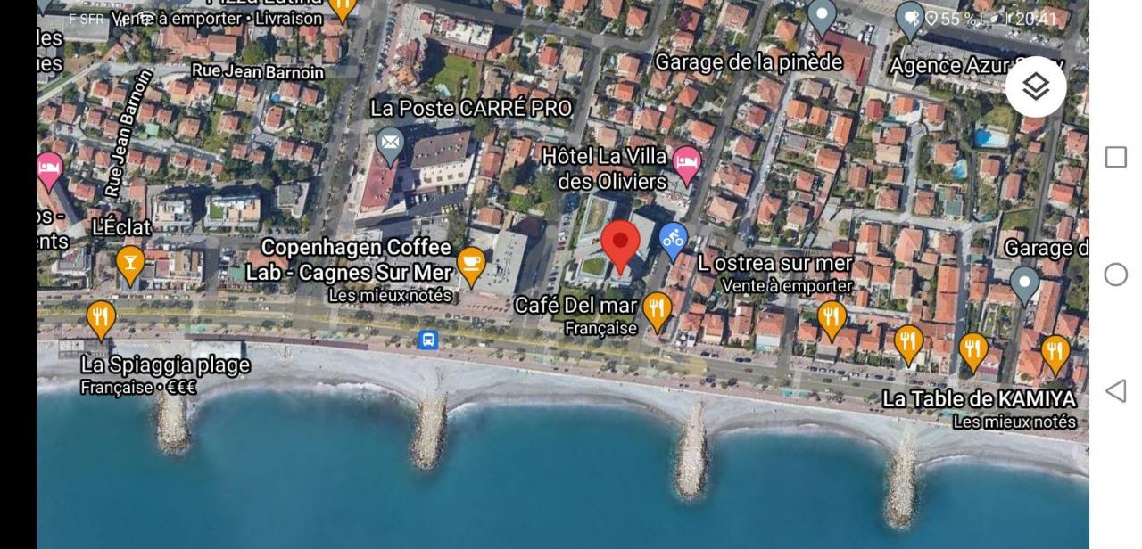 Appartement 6 Personnes Face A La Mer Кань-сюр-Мер Экстерьер фото